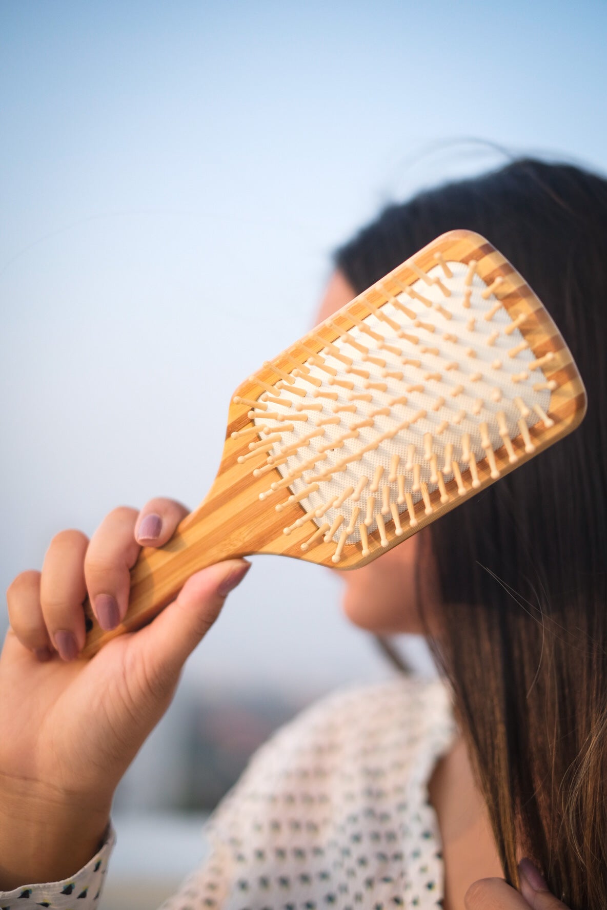 Greendelics Bamboo Paddle Hairbrush