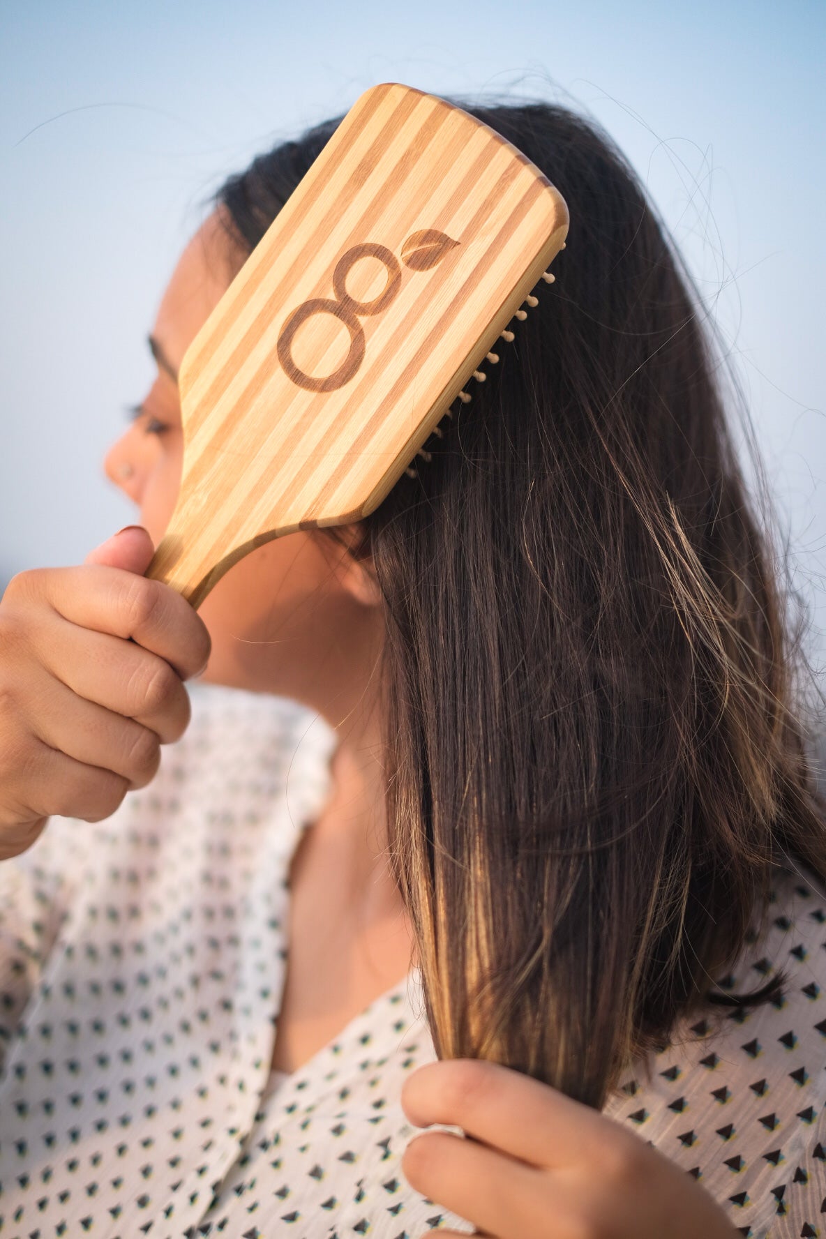 Greendelics Bamboo Paddle Hairbrush