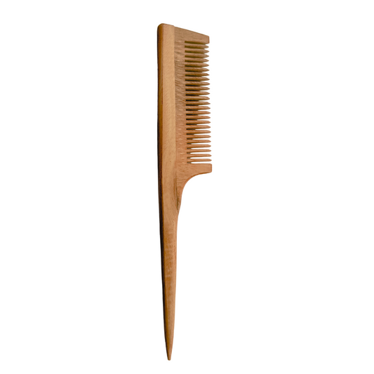 Greendelics Neem Wood Tail Comb