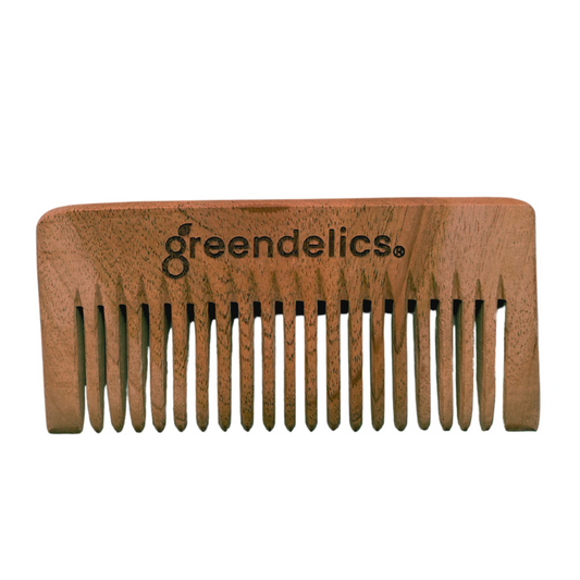 Greendelics Neem Wood Detangling Comb